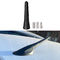 2هوائي سيارة مطاطي بطول 0.5 بوصة FM 87.5-108MHZ AM 520-1620MHZ مركبة عالمية