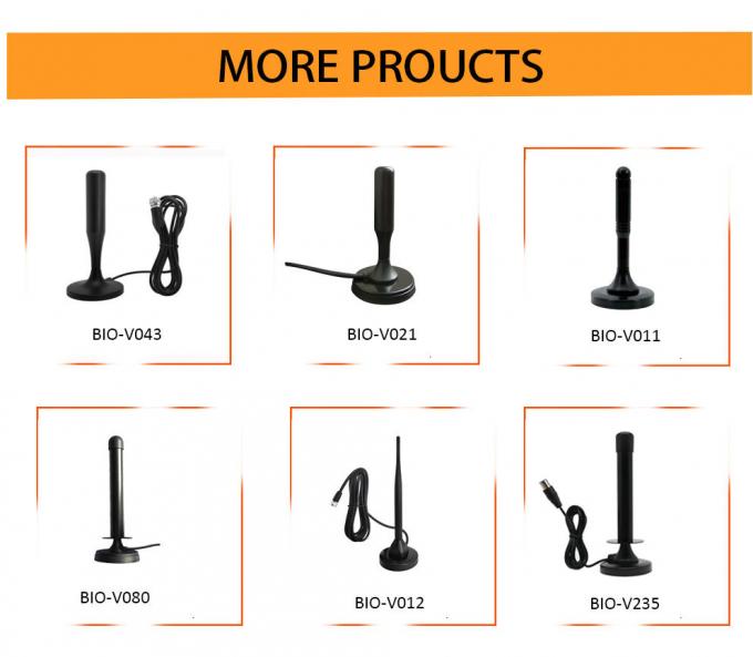 120 ميلاً 3 - 4dBi Linear Polarization UHF Digital HDTV Antenna 7