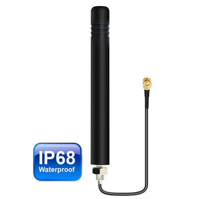 تصميم جديد خارجي IP68 مقاوم للماء برغي جبل خزانة هوائي مكاسب عالية 5G 4G LTE GSM 3G كامل النطاق هوائي خلوي أومني مطاطي
