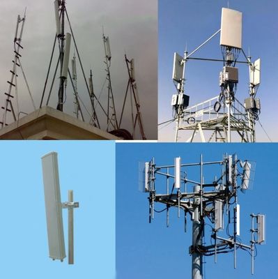 2G 3G 4G 5G 1710-2700MHz لوحة التصحيحات الخارجية الهوائية 17dbi مكاسب عالية النطاق المزدوج ميمو الهوائي محطة القاعدة الهوائي