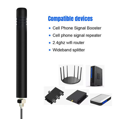 تصميم جديد خارجي IP68 مقاوم للماء برغي جبل خزانة هوائي مكاسب عالية 5G 4G LTE GSM 3G كامل النطاق هوائي خلوي أومني مطاطي