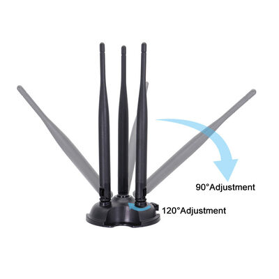 2.4G 5.8G ثنائي النطاق هوائي واي فاي عالي الكسب، هوائي أومني 8dBi لجهاز توجيه الواي فاي وبطاقة الشبكة اللاسلكية