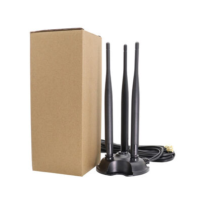 2.4G 5.8G ثنائي النطاق هوائي واي فاي عالي الكسب، هوائي أومني 8dBi لجهاز توجيه الواي فاي وبطاقة الشبكة اللاسلكية